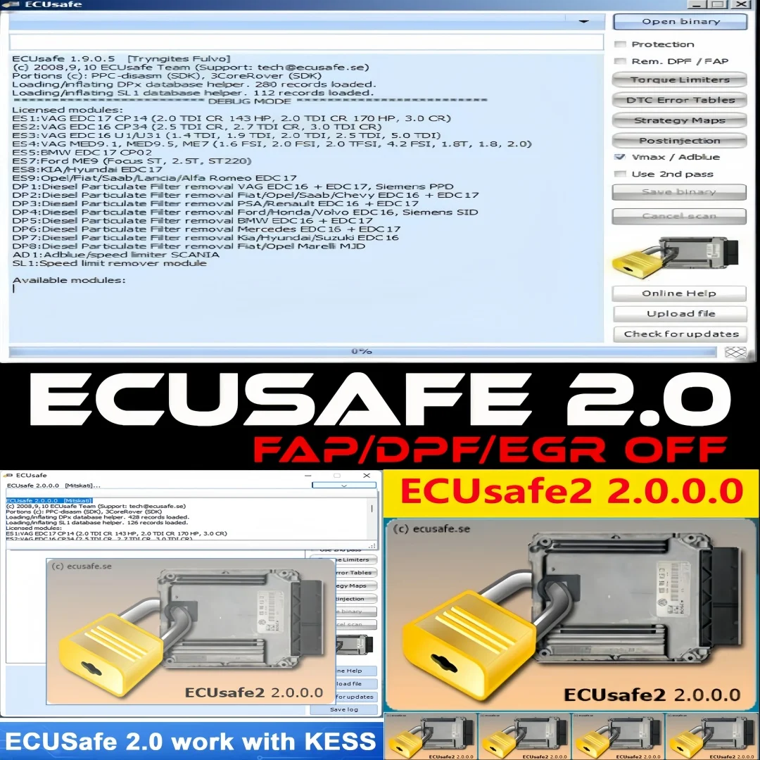 2025 Hot Sale ECU Safe 2.0 Diagnostic Tool Diagnostic Tool Software For Car and Trucks for ecu programming ECUSafe 2.0 software
2025 Hot Sale ECU Safe 2.0 Diagnostic Tool Diagnostic Tool Software For Car and Trucks for ecu programming ECUSafe 2.0 software