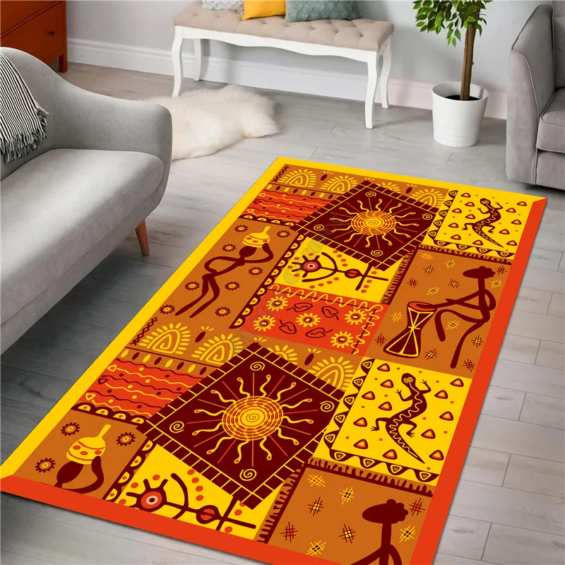 African Culture Newfashion Area Rug Gift 3D Printed Room Mat Floor Anti-slip Large Carpet Home Decoration Style-2
African Culture Newfashion Area Rug Gift 3D Printed Room Mat Floor Anti-slip Large Carpet Home Decoration Style-2