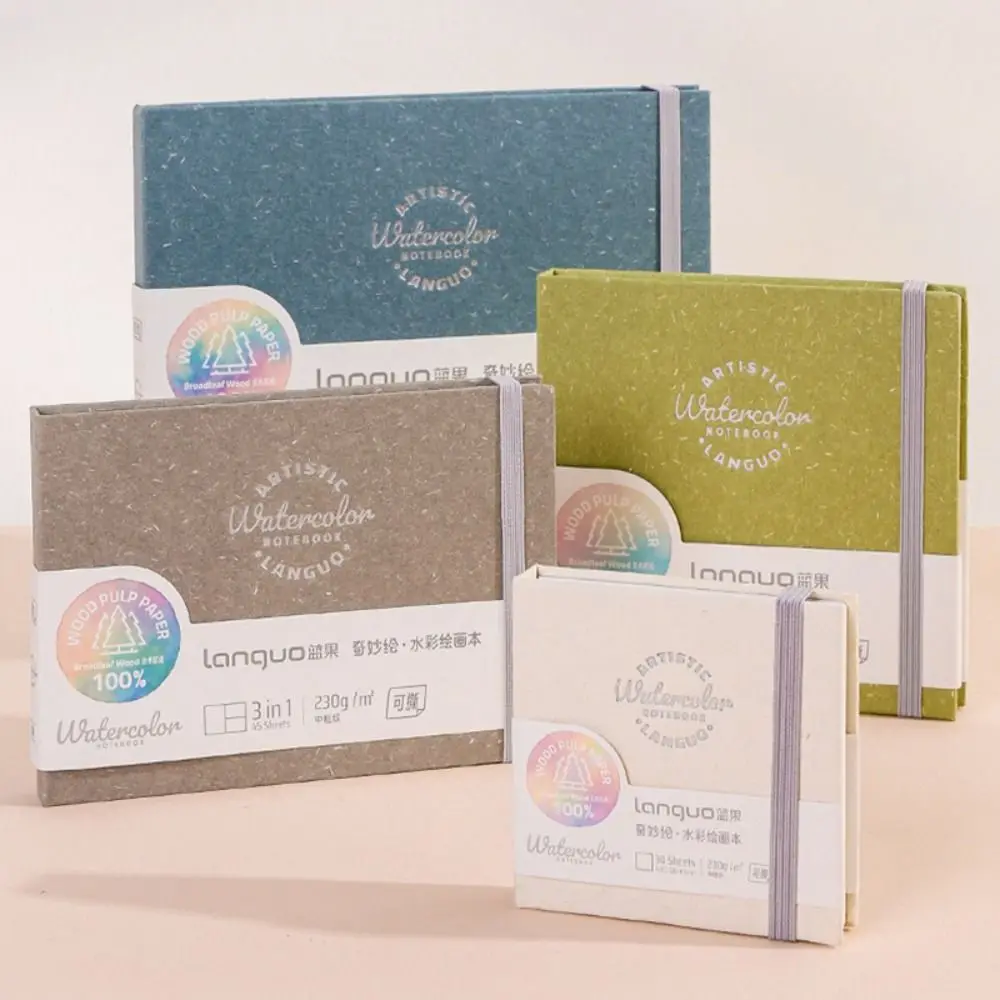 Thicken Tearable Watercolor Paper Book Portable Blank Inner Pages Art Painting Book 3-in-1 Drawing Notbook Children's
Thicken Tearable Watercolor Paper Book Portable Blank Inner Pages Art Painting Book 3-in-1 Drawing Notbook Children's