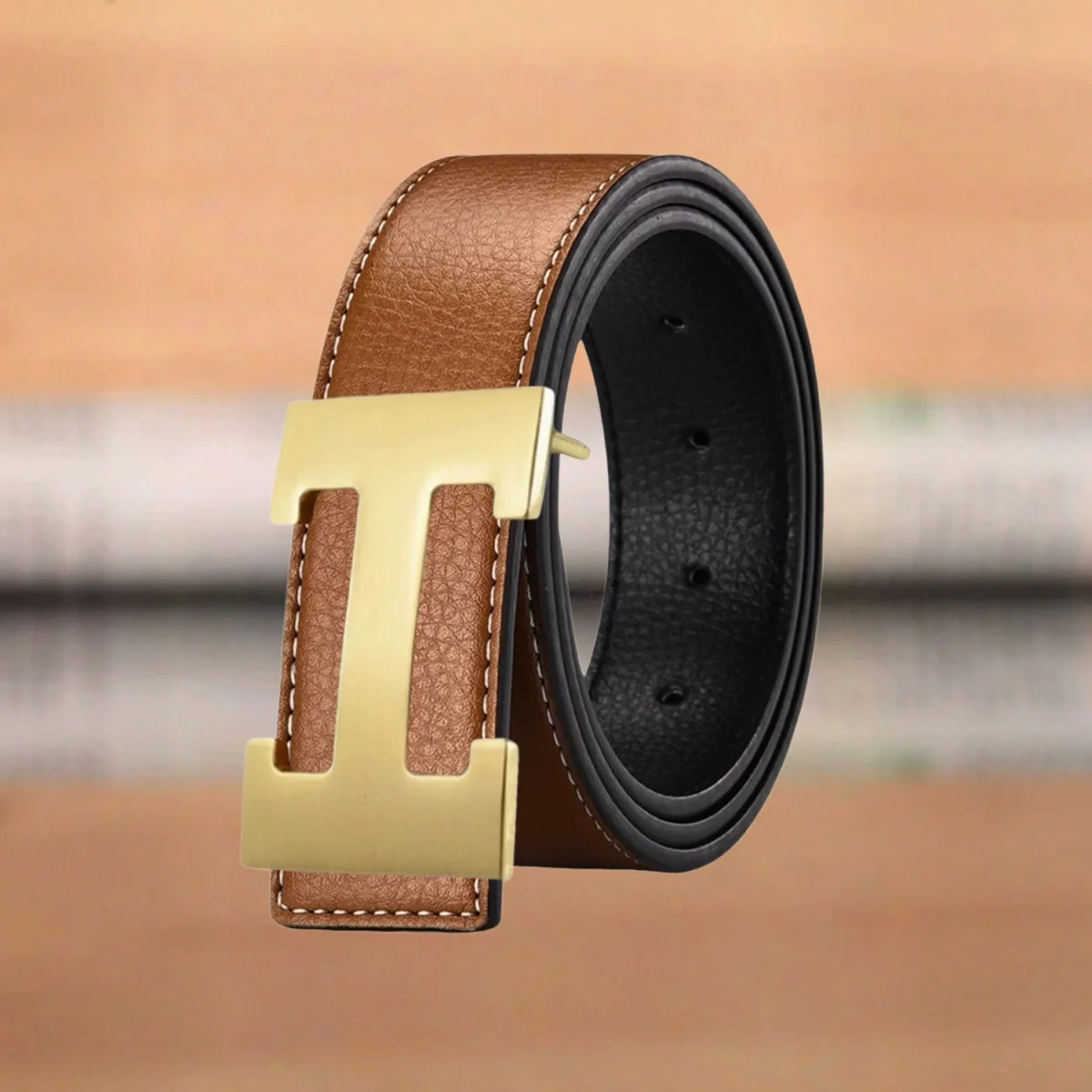 2026 New Casual Men's Belt High Quality Designer Genuine Second Cow Leather Belts Strap Male Metal Smooth Buckle Fashion
2026 New Casual Men's Belt High Quality Designer Genuine Second Cow Leather Belts Strap Male Metal Smooth Buckle Fashion