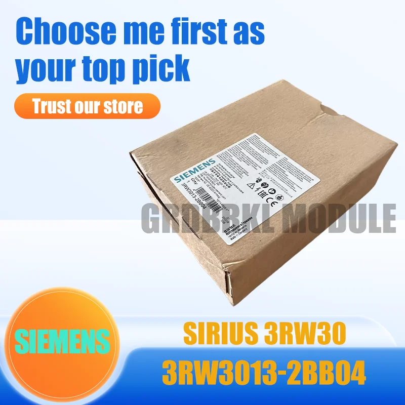 New Original SIEMENS 3RW3013-2BB04 3RW3016-2BB04 3RW3014-2BB04 SIRIUS 3RW30 Soft Starter
New Original SIEMENS 3RW3013-2BB04 3RW3016-2BB04 3RW3014-2BB04 SIRIUS 3RW30 Soft Starter