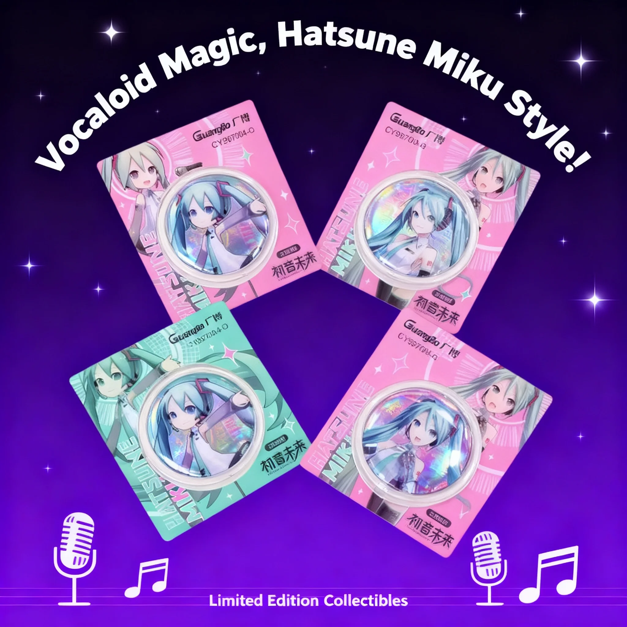 Official Hatsune Miku Anime Badge Cute Japan Gashapon Iron Pin Brooch Cosplay Accessories Anime Merchandise
Official Hatsune Miku Anime Badge Cute Japan Gashapon Iron Pin Brooch Cosplay Accessories Anime Merchandise