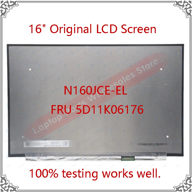 16 "N160JCE-ELL FRU 5D11K06176 Матричная панель дисплея для ноутбука Сменный ЖК-экран IPS 30 контактов
16 "N160JCE-ELL FRU 5D11K06176 Матричная панель дисплея для ноутбука Сменный ЖК-экран IPS 30 контактов