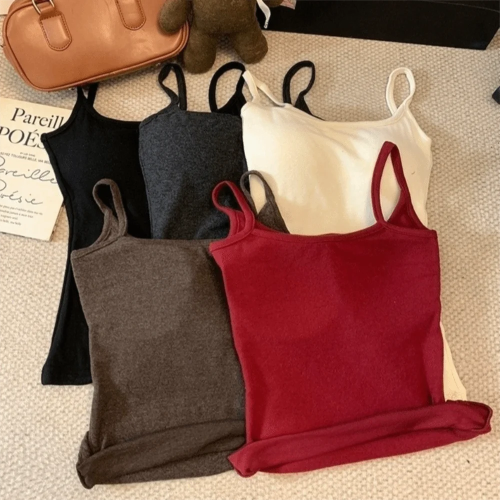 Sexy Thicken Thermal Tops Elasticity Slim Thermal Underwear Sleeveless Warm Undershirt Autumn Winter
Sexy Thicken Thermal Tops Elasticity Slim Thermal Underwear Sleeveless Warm Undershirt Autumn Winter