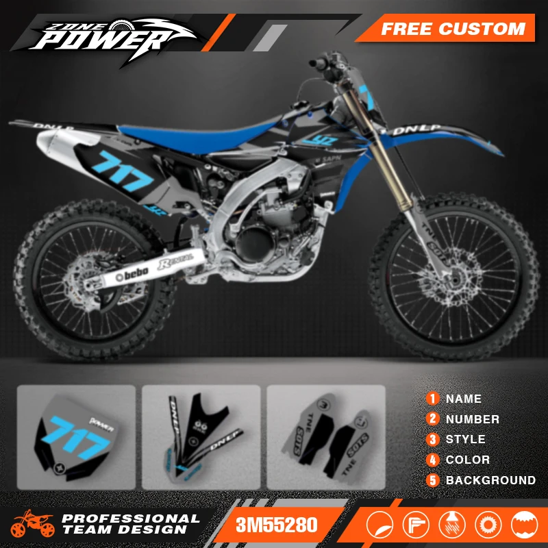 Powerzone For Yamaha YZF450 YZ 450F 2010 2011 2012 2013 Motorcycle Graphic Background Decals Sticker Kit Customize
Powerzone For Yamaha YZF450 YZ 450F 2010 2011 2012 2013 Motorcycle Graphic Background Decals Sticker Kit Customize
