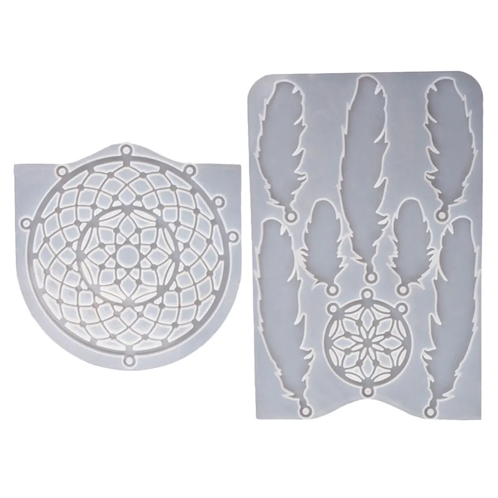 1 set Dream Catcher Silicone Dream Catcher Mold Casting Tray Resin Mould Handmade Decor Ornaments Jewelry Accessories Crafts
1 set Dream Catcher Silicone Dream Catcher Mold Casting Tray Resin Mould Handmade Decor Ornaments Jewelry Accessories Crafts