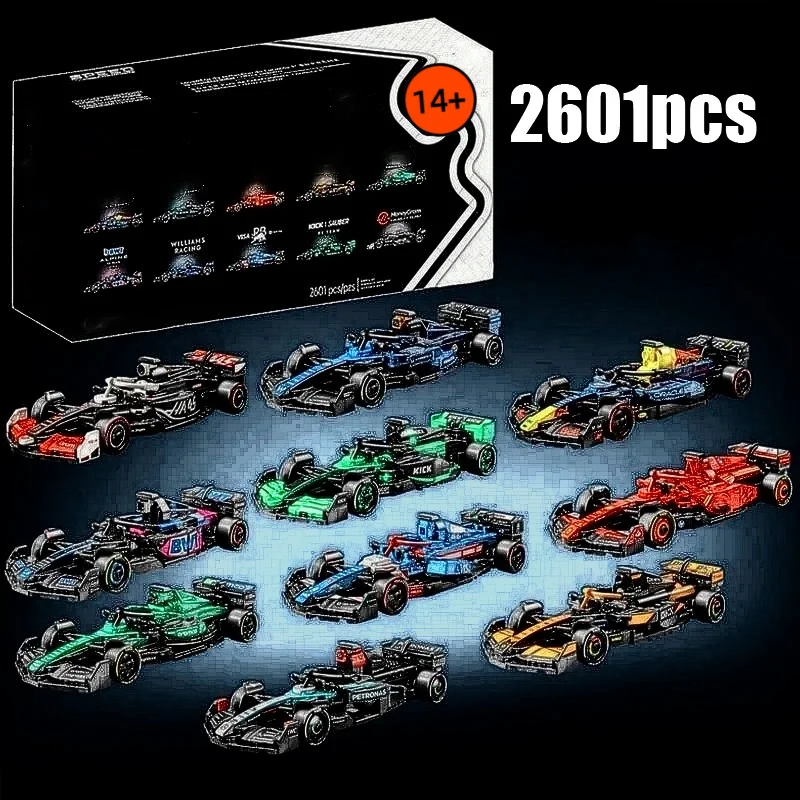 10-IN-1 MOC-66802 Racing Car Building Blocks Set DIY Assembly Model Ornament Home Decor Toys For Kids Birthday Party Gifts
10-IN-1 MOC-66802 Racing Car Building Blocks Set DIY Assembly Model Ornament Home Decor Toys For Kids Birthday Party Gifts
