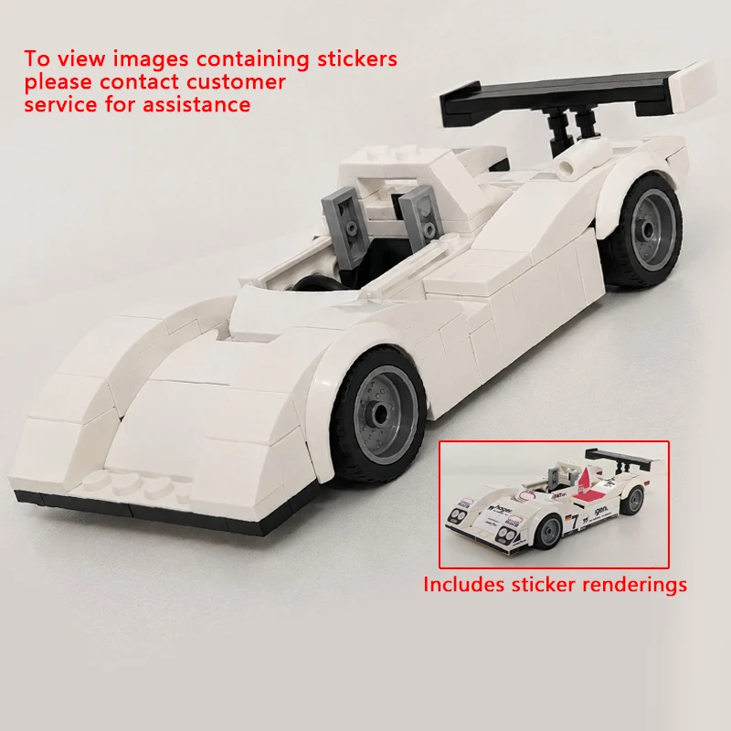 Speed Racing Car Model MOC Building Bricks WSC-95 Le Mans Hypercar Modular Technology Children Holiday Gifts Assemble Toys Suit
Speed Racing Car Model MOC Building Bricks WSC-95 Le Mans Hypercar Modular Technology Children Holiday Gifts Assemble Toys Suit