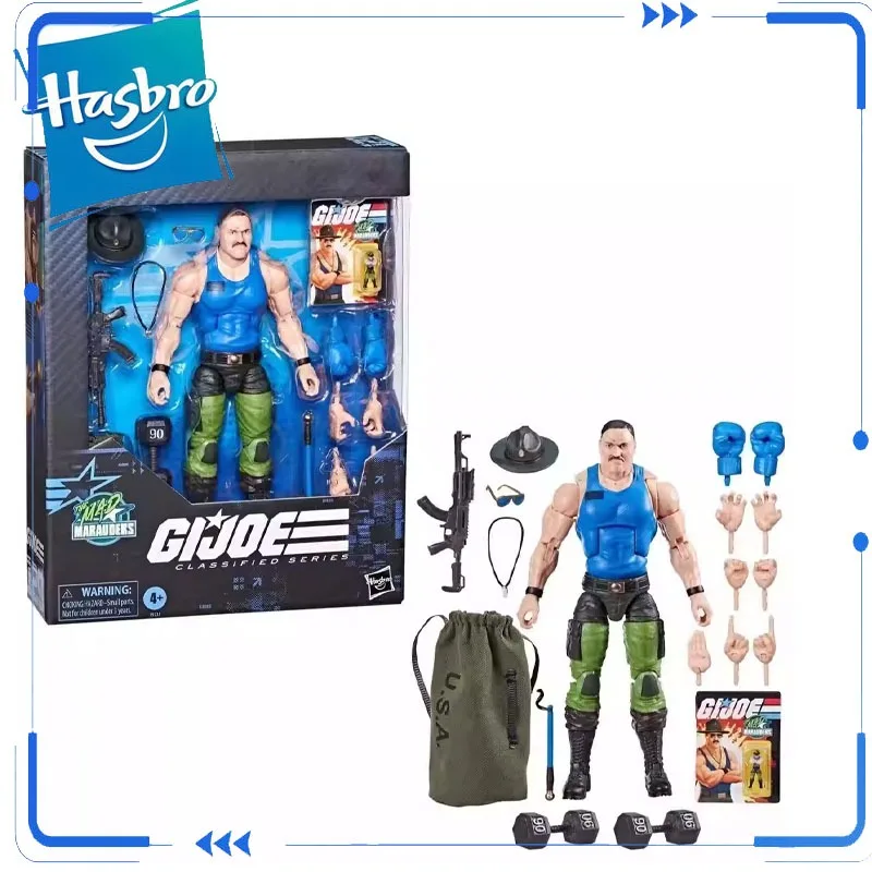 Оригинальный Hasbro G.I. Серия Joe Classified: Mad Marauders, Сержант. Фигурка Slaughter (Operation: Dragonfire) 6 дюймов, модель игрушки
Оригинальный Hasbro G.I. Серия Joe Classified: Mad Marauders, Сержант. Фигурка Slaughter (Operation: Dragonfire) 6 дюймов, модель игрушки