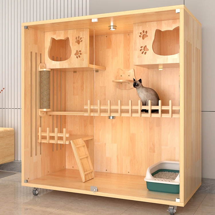 UT Pine Pure Solid Wood Hot Sell 2023 Customized Multi- Layer Luxury Solid Wood Pet House Cat Villa Wooden Indoor Cat Dog House
UT Pine Pure Solid Wood Hot Sell 2023 Customized Multi- Layer Luxury Solid Wood Pet House Cat Villa Wooden Indoor Cat Dog House
