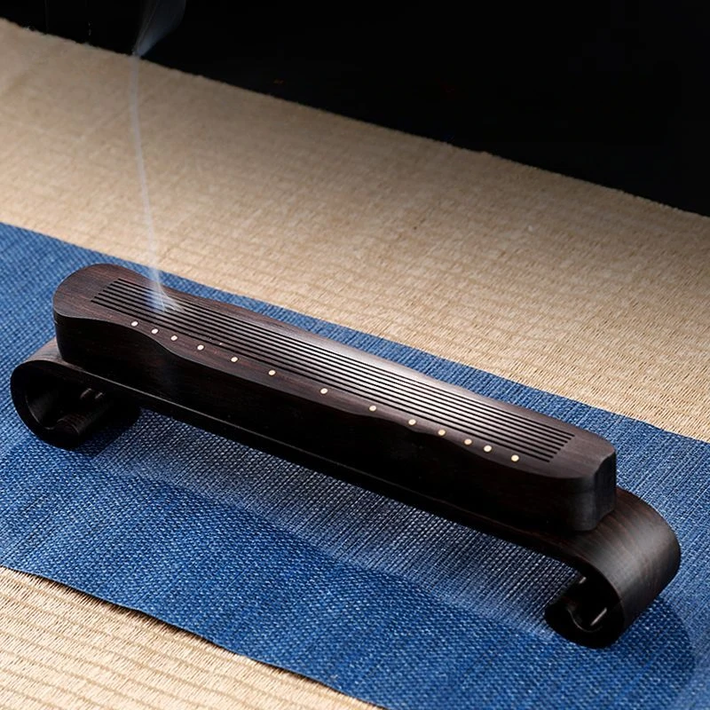 Horizontal Carving Incense Burner Fashion Guqin Incense Box Wood Sandalwood Censer Simple Household Creative Desktop Decoration
Horizontal Carving Incense Burner Fashion Guqin Incense Box Wood Sandalwood Censer Simple Household Creative Desktop Decoration