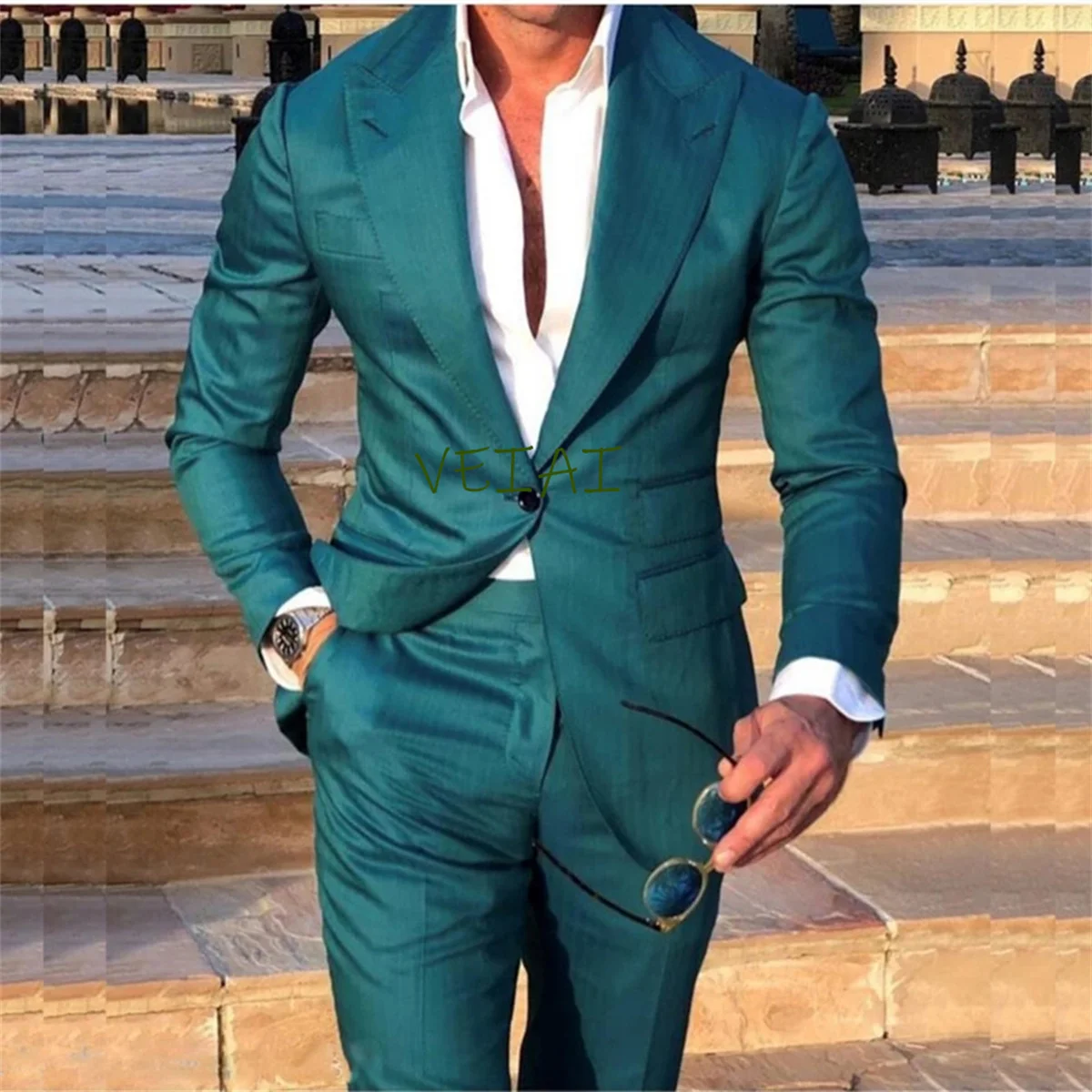 CustomizedEmerald Green Slim Fit Men's Tuxedo | Tailor-Made Wedding & Prom Suit Set (Jacket+Pants) | Groom & Groomsmen Formal We
CustomizedEmerald Green Slim Fit Men's Tuxedo | Tailor-Made Wedding & Prom Suit Set (Jacket+Pants) | Groom & Groomsmen Formal We