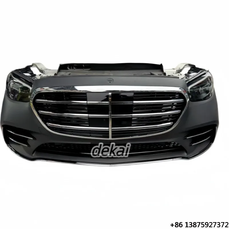 Hot-selling Auto Part S450 Front Bumper Assembly, Suitable for W223 Series with Parking radar Holes
Hot-selling Auto Part S450 Front Bumper Assembly, Suitable for W223 Series with Parking radar Holes