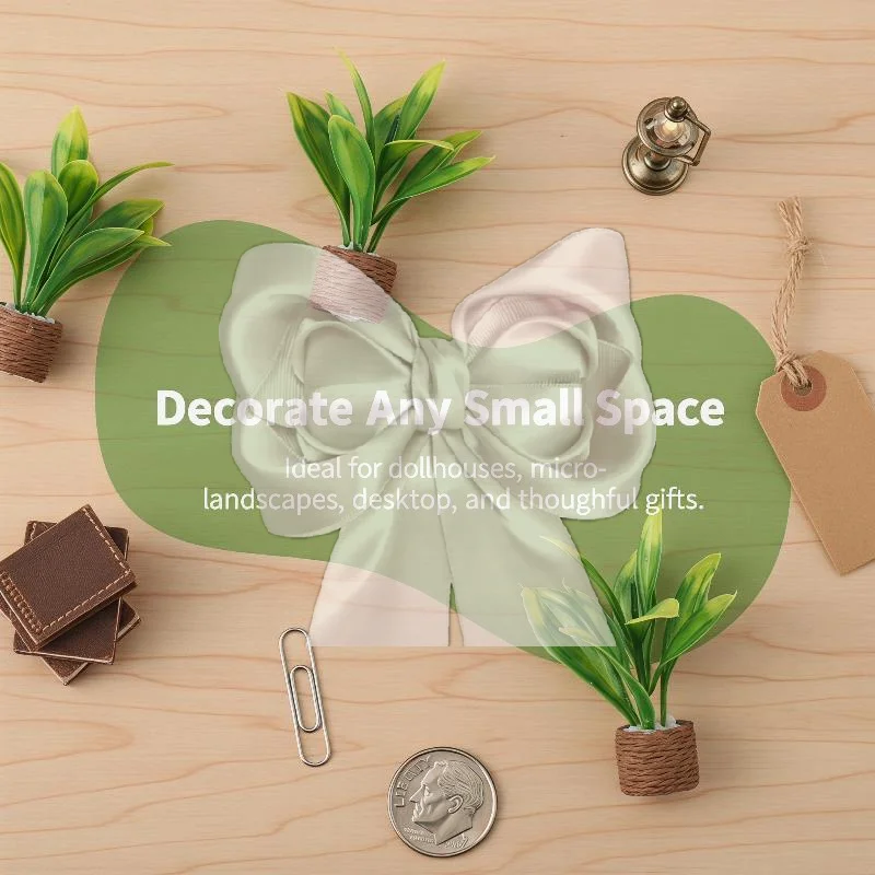 1Pcs Mini Artificial Potted Plant Dollhouse Greenery Ornament Woven Pot Fake Plant For 1:12 Scale Doll House Home Scene Decor
1Pcs Mini Artificial Potted Plant Dollhouse Greenery Ornament Woven Pot Fake Plant For 1:12 Scale Doll House Home Scene Decor