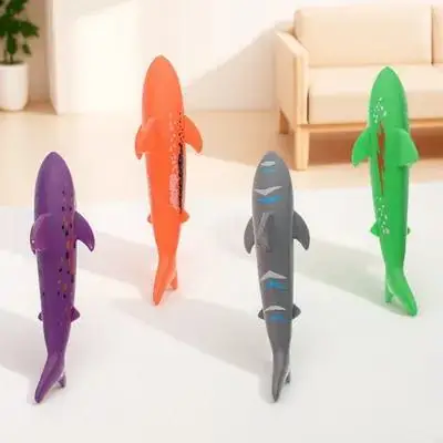 4Pcs Diving Sharks Bright Color Wear-Resistant Fun Pool Game for Kids Summer Swimming Skill Development Portable Accessories
4Pcs Diving Sharks Bright Color Wear-Resistant Fun Pool Game for Kids Summer Swimming Skill Development Portable Accessories