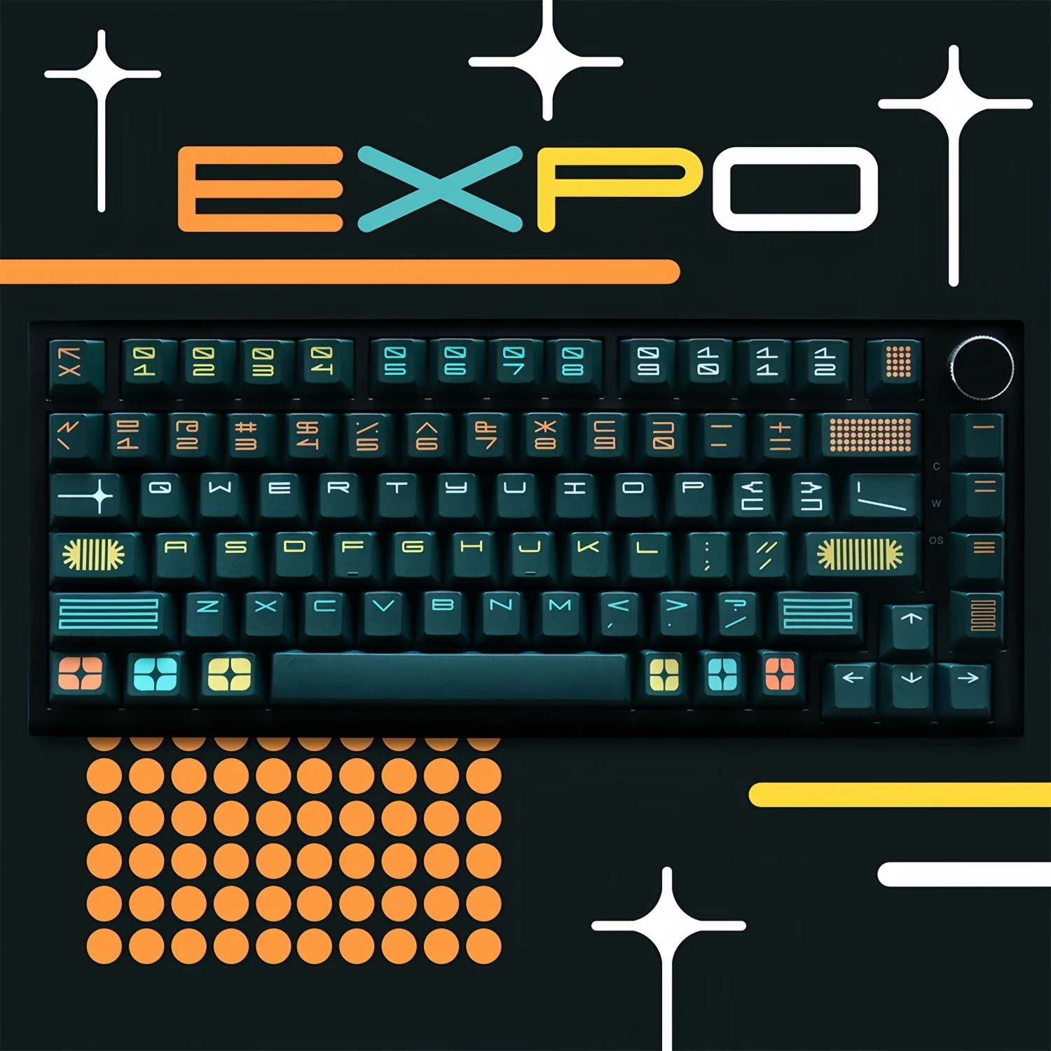 For EXPO Style Keycaps Retro Typography Fonts Key Cap PBT 130 Keys Dye-Sub For Mx Switch Mechanical Keycap Keyboard Replace
For EXPO Style Keycaps Retro Typography Fonts Key Cap PBT 130 Keys Dye-Sub For Mx Switch Mechanical Keycap Keyboard Replace