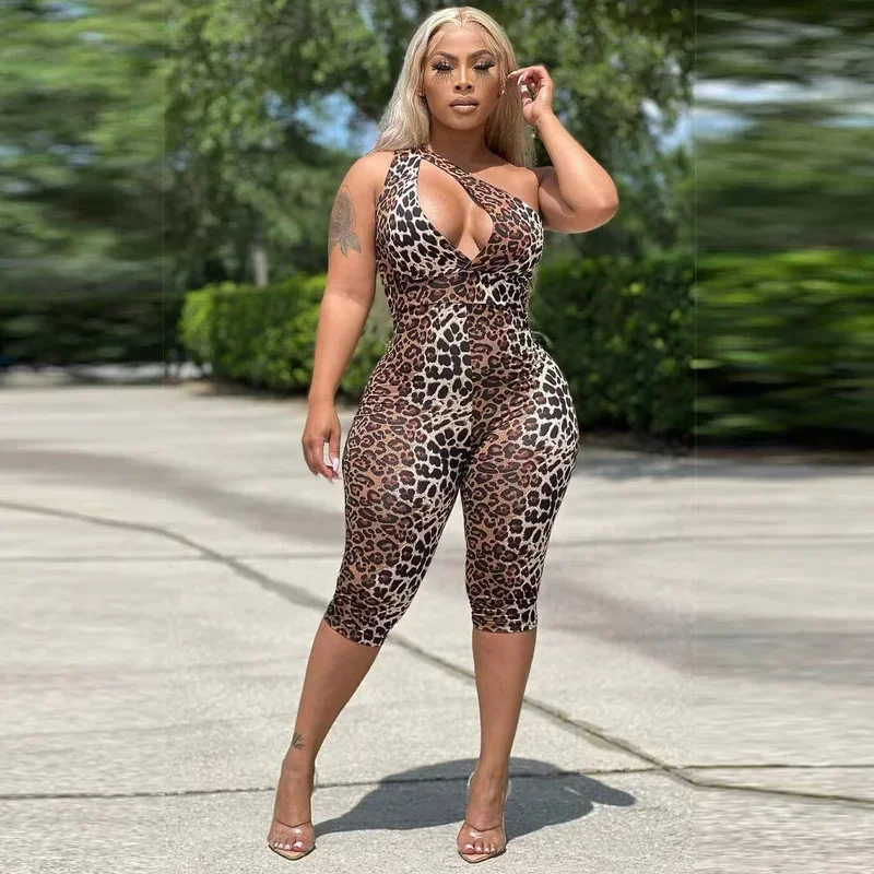 GUWU Cut Out One Shoulder Bodycon Sleeveless Women Jumpsuit Leopard Print Sexy Hollow Out Party Romper One Piece Overalls
GUWU Cut Out One Shoulder Bodycon Sleeveless Women Jumpsuit Leopard Print Sexy Hollow Out Party Romper One Piece Overalls