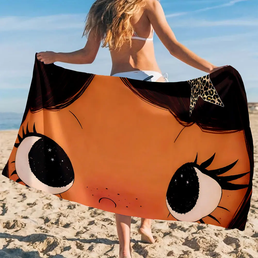 Anime Eyes Beach Towel Cartoon Quick Dry Microfiber Bath Towel for Swimming Surfing Camping Unisex Holiday
Anime Eyes Beach Towel Cartoon Quick Dry Microfiber Bath Towel for Swimming Surfing Camping Unisex Holiday