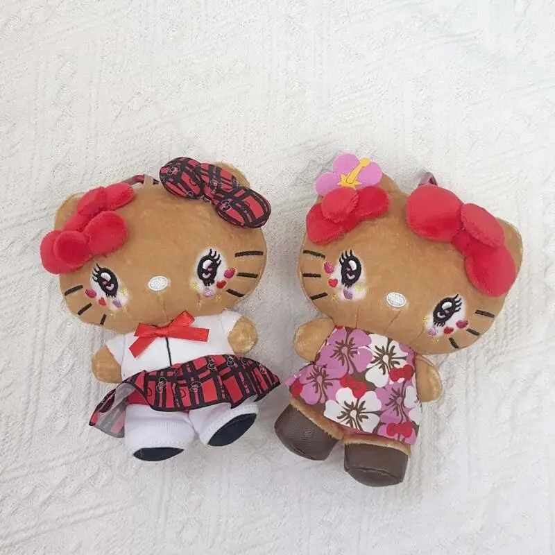 Cute Sanrio Black Skin Hello Kitty Sunburn Imitation Makeup Soft Plush Keychain Tote Bag Charm Anti-Lost Key Chain Decoration
Cute Sanrio Black Skin Hello Kitty Sunburn Imitation Makeup Soft Plush Keychain Tote Bag Charm Anti-Lost Key Chain Decoration