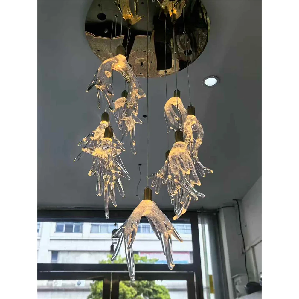 Custom Artistic Design Crystal Glass Chandelier Rope Chandelier Pendant Light for Living Room Chandelier for Bedroom
Custom Artistic Design Crystal Glass Chandelier Rope Chandelier Pendant Light for Living Room Chandelier for Bedroom