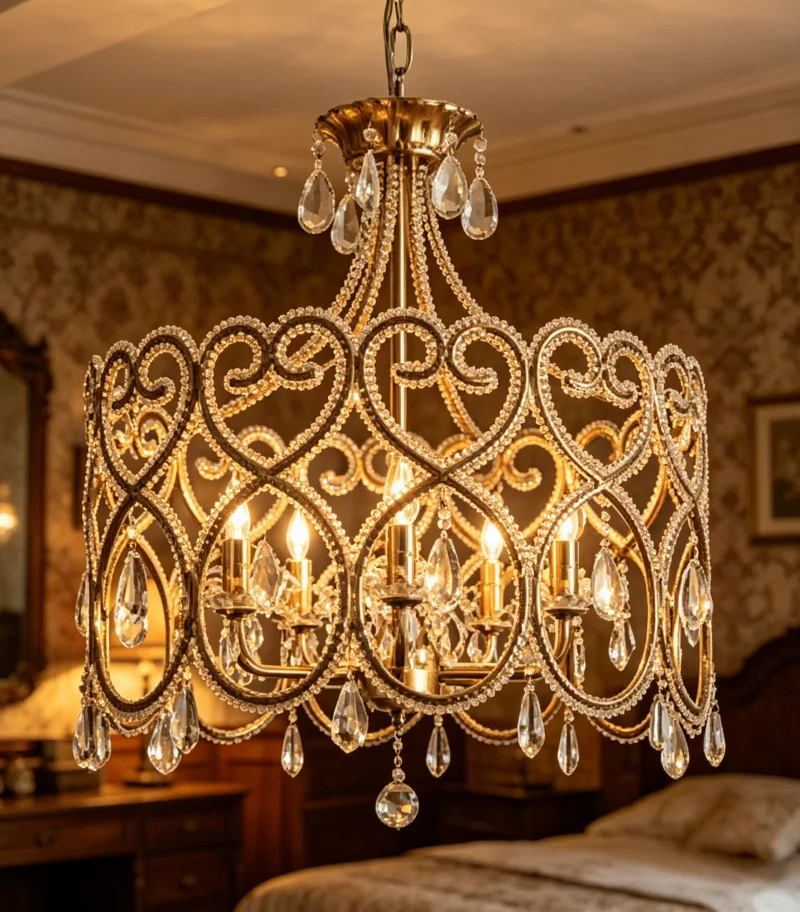 Heart Shaped French Crystal Ceiling Light Romantic Princess Bedroom Pendant Lamp American Chandelier Dining Living Room Decor
Heart Shaped French Crystal Ceiling Light Romantic Princess Bedroom Pendant Lamp American Chandelier Dining Living Room Decor