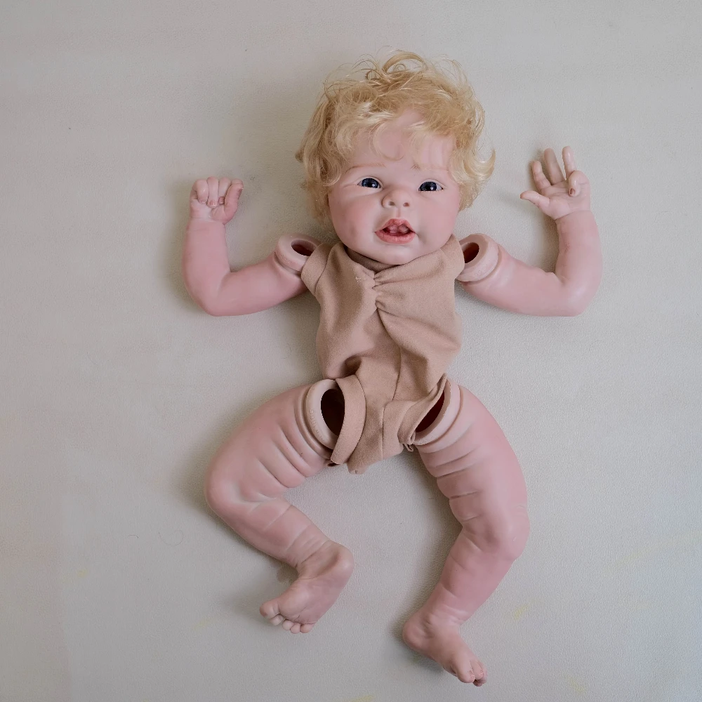 22inch Clearance Sale Already Painted Kit Reborn Doll Parts with Cloth Body Handmade DIY Kit Bebe Reborn Doll Kit
22inch Clearance Sale Already Painted Kit Reborn Doll Parts with Cloth Body Handmade DIY Kit Bebe Reborn Doll Kit