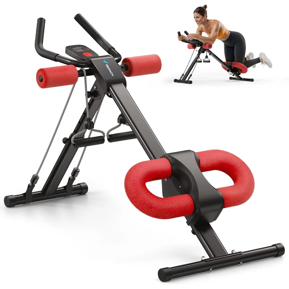 Складной регулируемый тренажер для пресса с защитой коленей для тренировок в спортзале и дома
Складной регулируемый тренажер для пресса с защитой коленей для тренировок в спортзале и дома