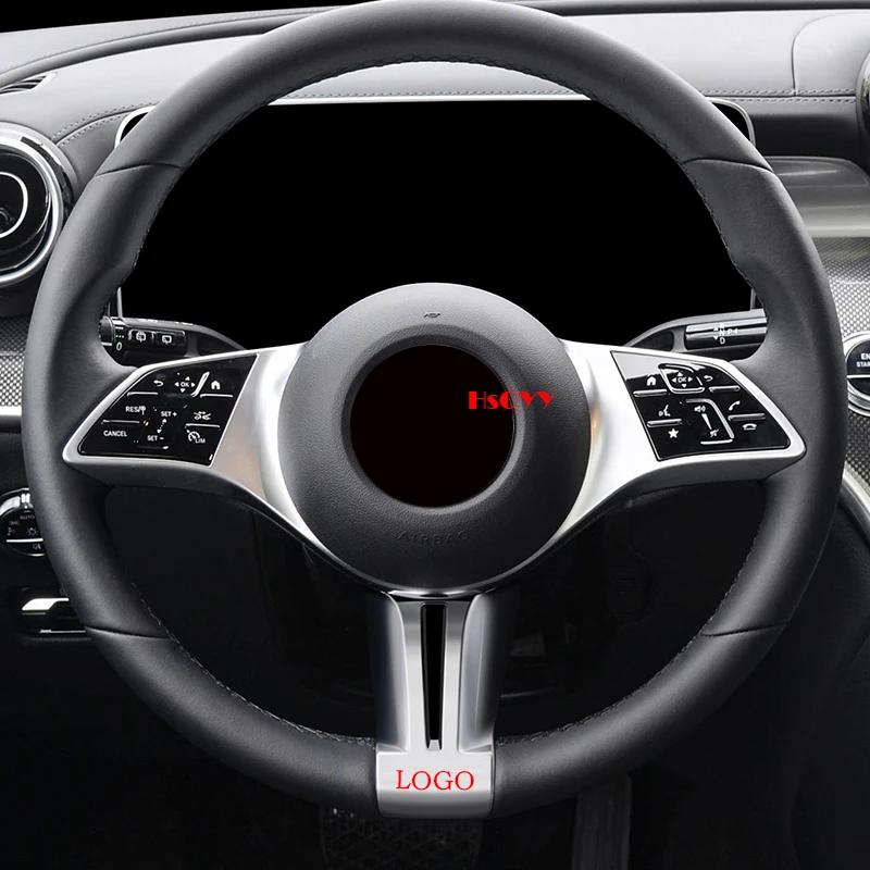 Для Mercedes Benz A GLA GLB GLC Class W177 X247 H247 X254 Рама рулевого колеса Нижняя накладка Декоративная рамка AMG Логотип
Для Mercedes Benz A GLA GLB GLC Class W177 X247 H247 X254 Рама рулевого колеса Нижняя накладка Декоративная рамка AMG Логотип