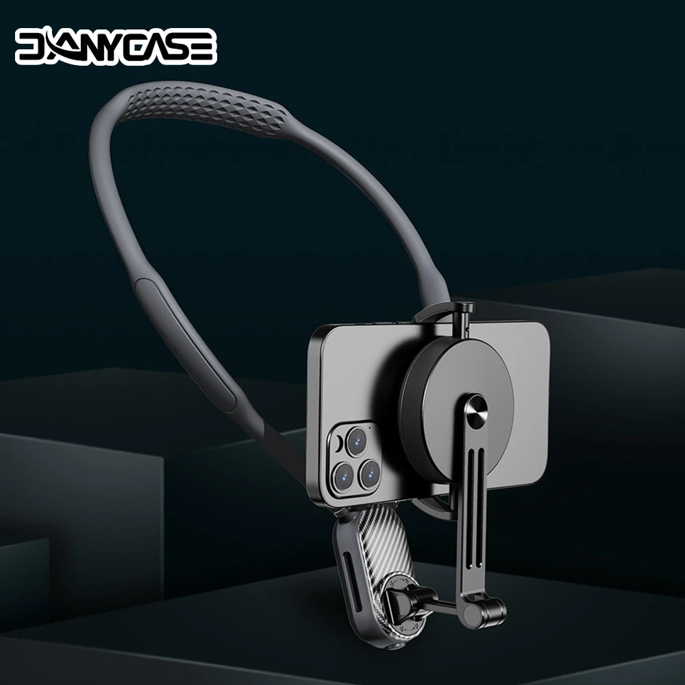 Magnetic Neck Mount Silicone Quick Release Holder for Mobile Phones For Iphone Samsung Xiaomi Vlog Recording Selfie Holder
Magnetic Neck Mount Silicone Quick Release Holder for Mobile Phones For Iphone Samsung Xiaomi Vlog Recording Selfie Holder