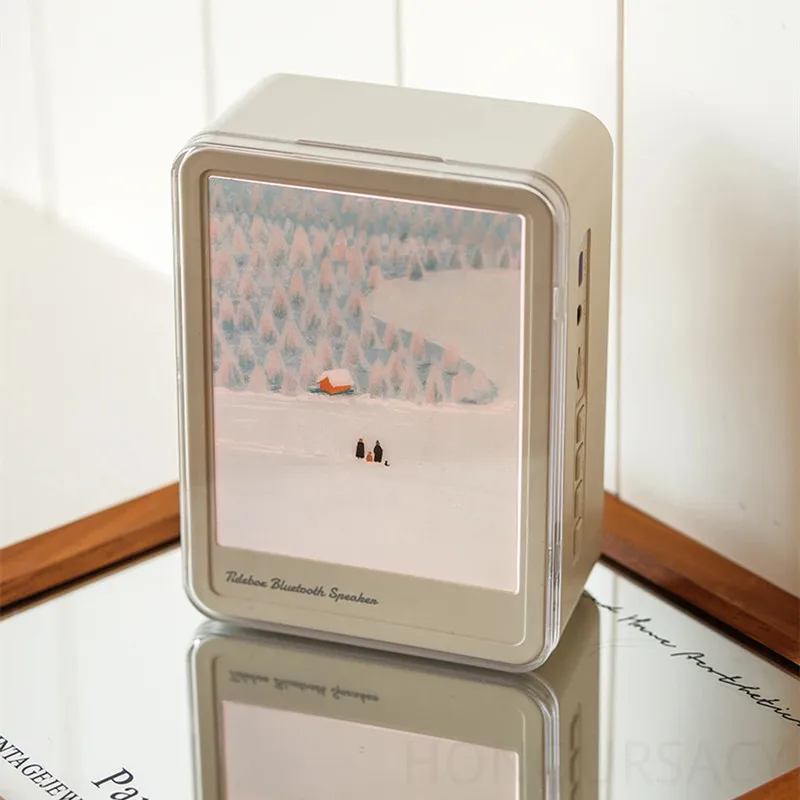 Портативная светящаяся фоторамка, ночник, HIFI, стерео Bluetooth-динамик, длительное украшение для рабочего стола, креативный рождественский подарок
Портативная светящаяся фоторамка, ночник, HIFI, стерео Bluetooth-динамик, длительное украшение для рабочего стола, креативный рождественский подарок