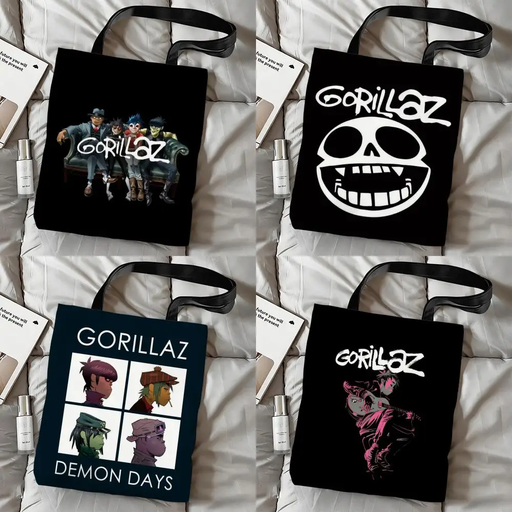 Band Cool G-Gorillaz Storage Bags Canvas Double-Sided Print Shoulder Handbag Reusable Eco-Friendly Shopping Tote Bag
Band Cool G-Gorillaz Storage Bags Canvas Double-Sided Print Shoulder Handbag Reusable Eco-Friendly Shopping Tote Bag