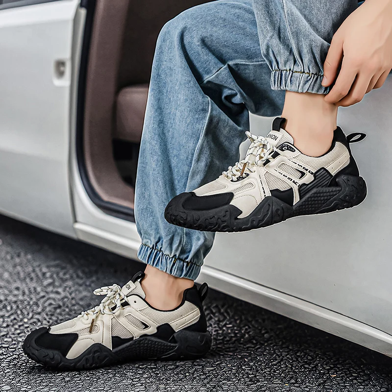 Men Summer Breathable Hiking Shoes Wear Resistant Outdoor Trekking Sneakers Student Casual Sports Walking Shoes
Men Summer Breathable Hiking Shoes Wear Resistant Outdoor Trekking Sneakers Student Casual Sports Walking Shoes