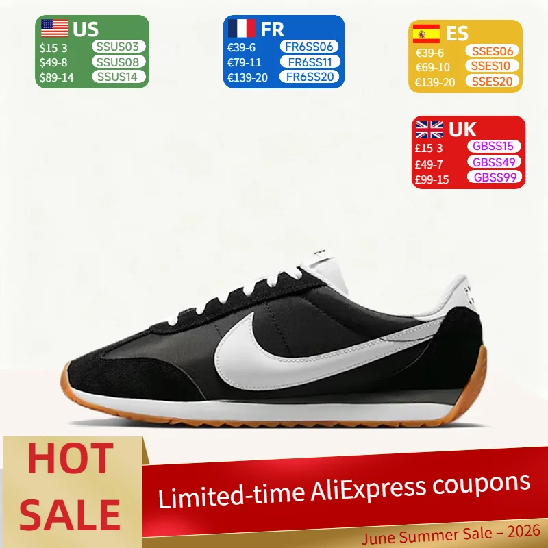 Nike Pacific Fashion Retro Simple Trendy Versatile Comfortable Low-top Casual Shoes - Men's - Black and White HQ2052-001
Nike Pacific Fashion Retro Simple Trendy Versatile Comfortable Low-top Casual Shoes - Men's - Black and White HQ2052-001