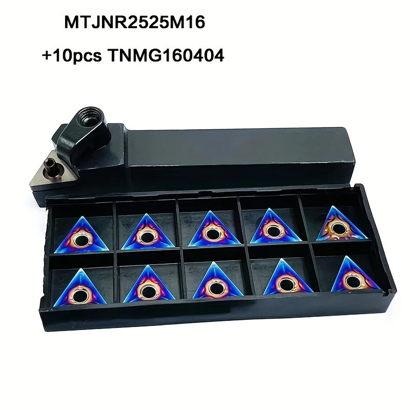 1PC Adjustable Turning Tool Set 16 20 25mm Shank with 10PCS TNMG160404 Inserts CVD PVD Coated for Hard Steel 
1PC Adjustable Turning Tool Set 16 20 25mm Shank with 10PCS TNMG160404 Inserts CVD PVD Coated for Hard Steel