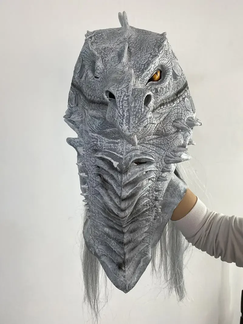 Фестивальное путешествие на Запад Латексная маска Маска дракона Косплей Маскарадная маска для нарядного платья Маска дракона для ролевых игр
Фестивальное путешествие на Запад Латексная маска Маска дракона Косплей Маскарадная маска для нарядного платья Маска дракона для ролевых игр