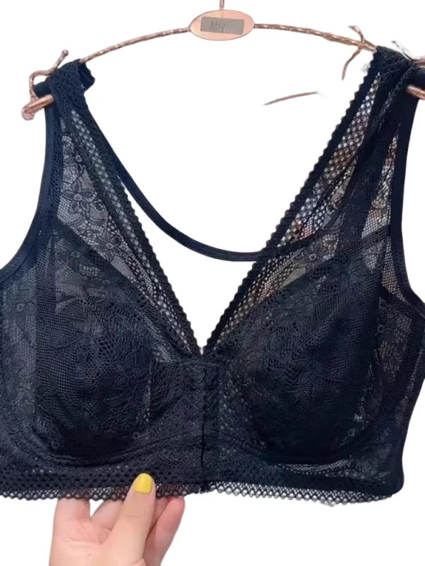 KUCLUT Bra Front Closure for Large Bust, Reducing Size Wireless Bra, Back Mesh Lace Underwear, Plus Size Comfort for Women
KUCLUT Bra Front Closure for Large Bust, Reducing Size Wireless Bra, Back Mesh Lace Underwear, Plus Size Comfort for Women