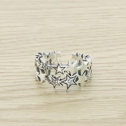 925 Sterling Silver Ring Women's Ins Fashion Stars Pentagram Plain Circle Small Ring Men's Fashion Personality Simple Index Fing
925 Sterling Silver Ring Women's Ins Fashion Stars Pentagram Plain Circle Small Ring Men's Fashion Personality Simple Index Fing