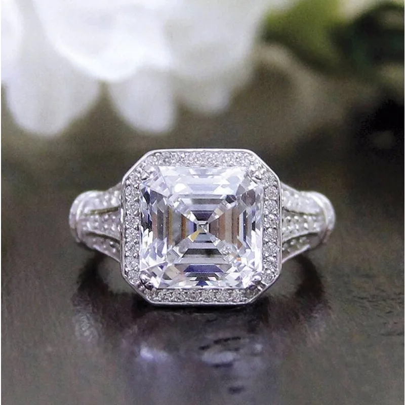 Gorgeous Square Silver Color White Stone Rings Fashion Metal Party Rings for Women Jewelry
Gorgeous Square Silver Color White Stone Rings Fashion Metal Party Rings for Women Jewelry