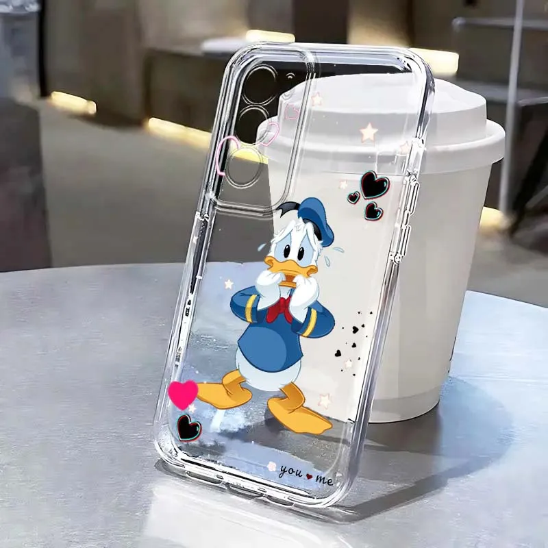 Donald Duck Mickey Mouse Phone Case For OPPO A11 A16 A55 A56 A57 A72 A52 A73 A74 A54 A76 A78 A58 A98 Pro 5G TPU Transparent 
Donald Duck Mickey Mouse Phone Case For OPPO A11 A16 A55 A56 A57 A72 A52 A73 A74 A54 A76 A78 A58 A98 Pro 5G TPU Transparent