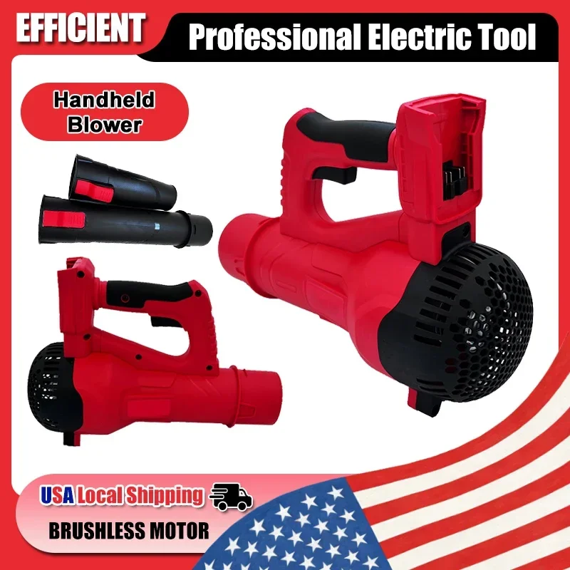 38000RPM Cordless Air Blower Brushless Handheld Leaf Jet Turbo Blower For Milwaukee 18V Battery Power Tool Fit Milwaukee
38000RPM Cordless Air Blower Brushless Handheld Leaf Jet Turbo Blower For Milwaukee 18V Battery Power Tool Fit Milwaukee