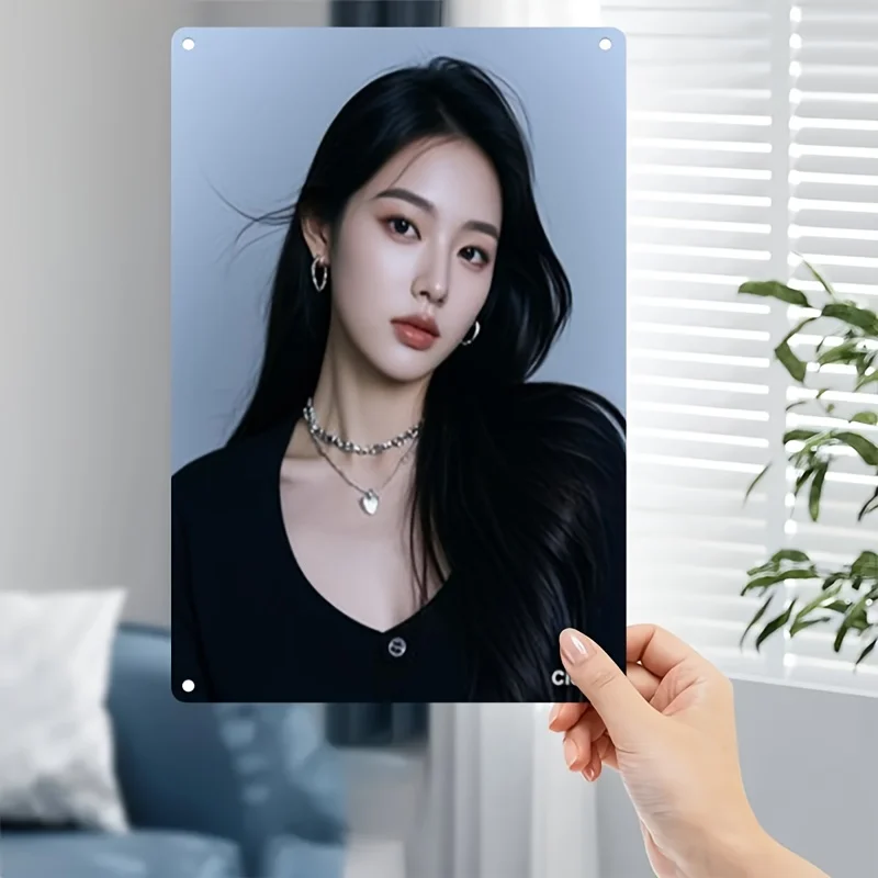 Rustic Retro Advertising Sign for Home Decor,Metal Wall Art Sign - Elegant Woman Face Profile Iron Poster, Minimalist Black & Wh
Rustic Retro Advertising Sign for Home Decor,Metal Wall Art Sign - Elegant Woman Face Profile Iron Poster, Minimalist Black & Wh