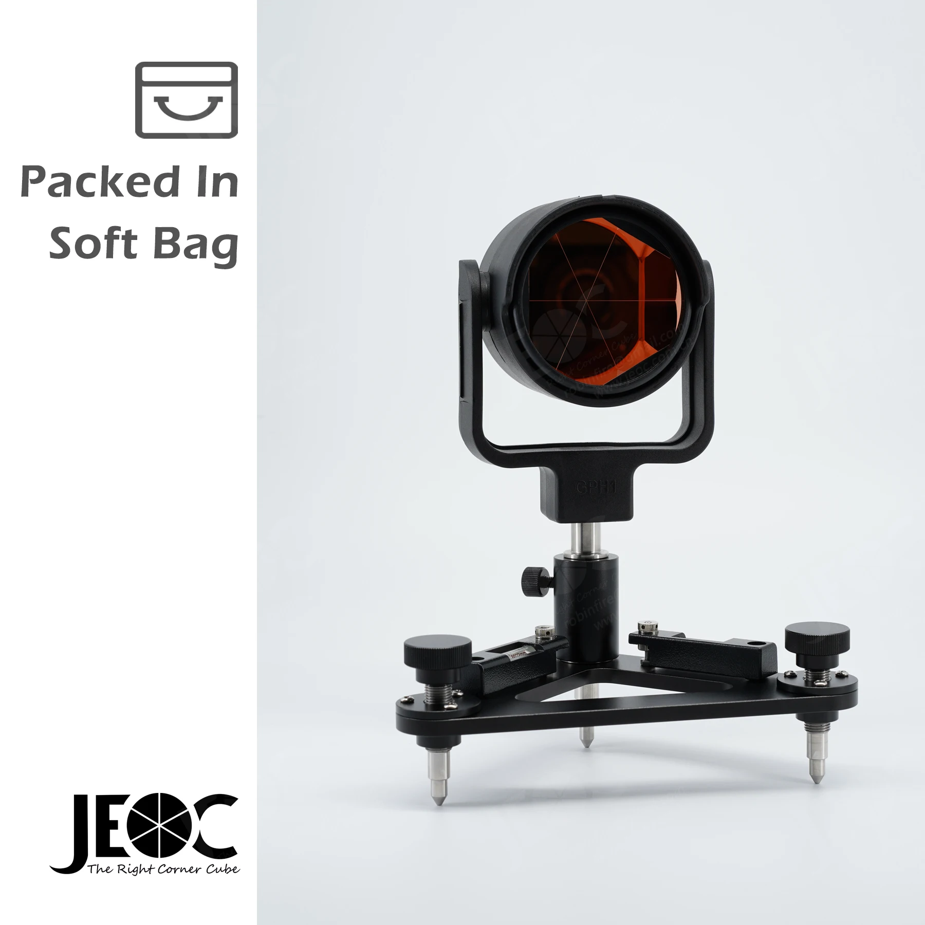 JEOC GPR1+GPH1 Prism & Accurate Tribrach Set, Surveying Reflector for Leica Total Station
JEOC GPR1+GPH1 Prism & Accurate Tribrach Set, Surveying Reflector for Leica Total Station