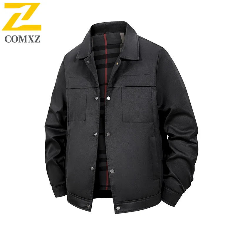 2025 New Lapel Collar Men Jacket Autumn Fashion Classic Skin Friendly Breathable Jacket Outdoor Leisure Business Office Men Wear
2025 New Lapel Collar Men Jacket Autumn Fashion Classic Skin Friendly Breathable Jacket Outdoor Leisure Business Office Men Wear