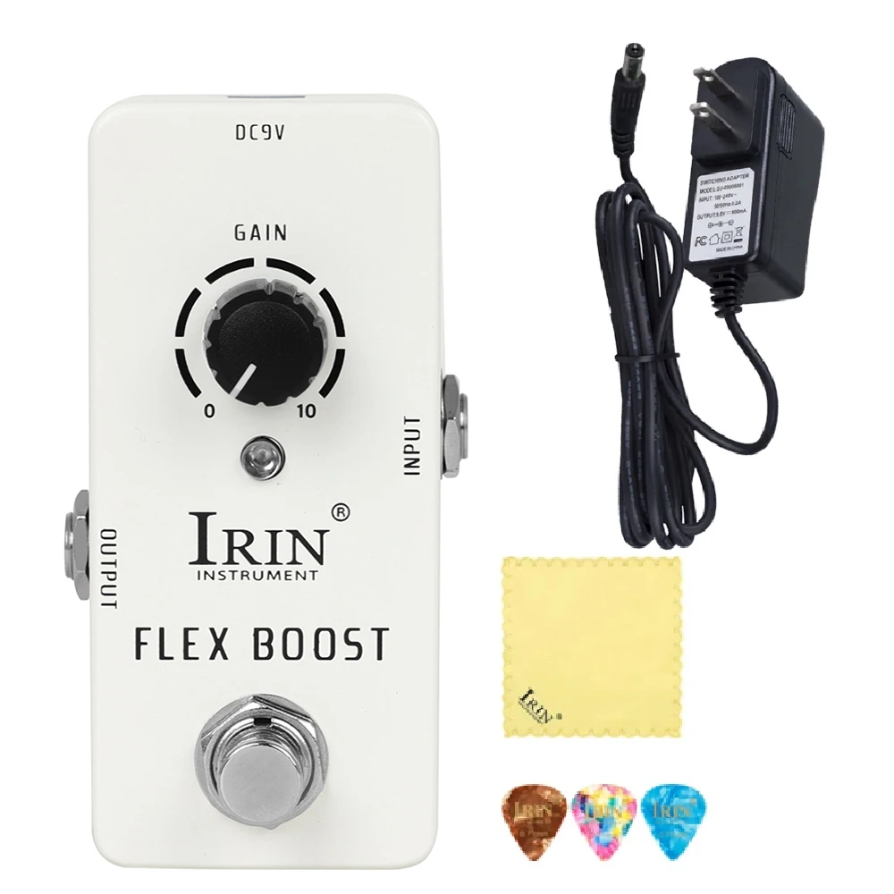 IRIN RS-14 Flex Boost Guitar Effect Pedal Stimulus Effects Flex Boost True Bypass Pedals Electric Guitar Accessories
IRIN RS-14 Flex Boost Guitar Effect Pedal Stimulus Effects Flex Boost True Bypass Pedals Electric Guitar Accessories