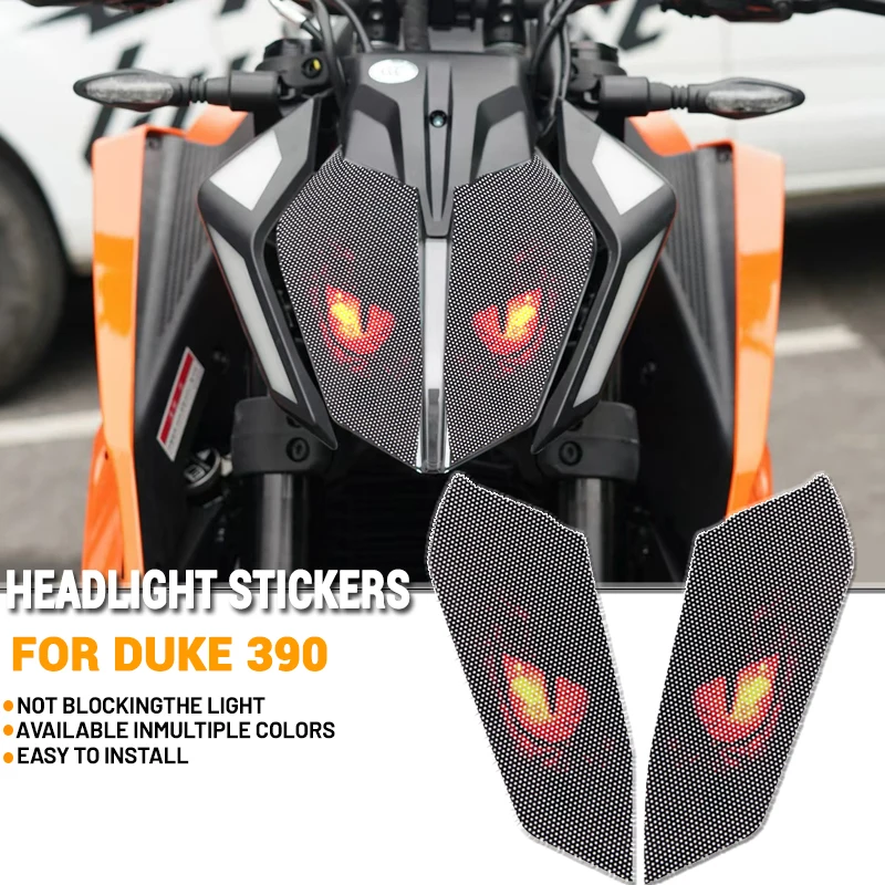 Для KTM DUKE 390 DUKE 390 2024, устойчивые к царапинам и водонепроницаемые декоративные наклейки для фар мотоцикла, аксессуары для мотоциклов
Для KTM DUKE 390 DUKE 390 2024, устойчивые к царапинам и водонепроницаемые декоративные наклейки для фар мотоцикла, аксессуары для мотоциклов