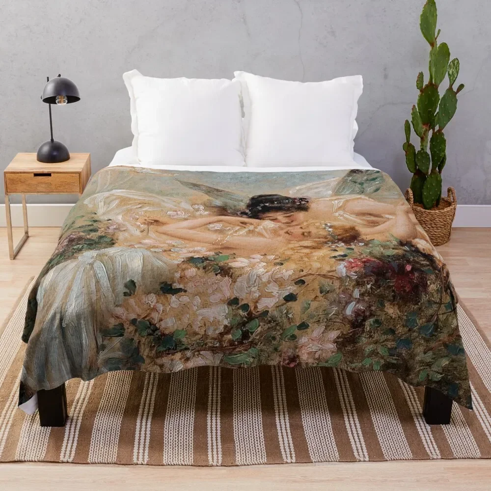 Two Fairies Embracing in a Landscape with a Swan by Hans Zatzka Throw Blanket Fashion Sofas Luxury Thicken Blankets
Two Fairies Embracing in a Landscape with a Swan by Hans Zatzka Throw Blanket Fashion Sofas Luxury Thicken Blankets