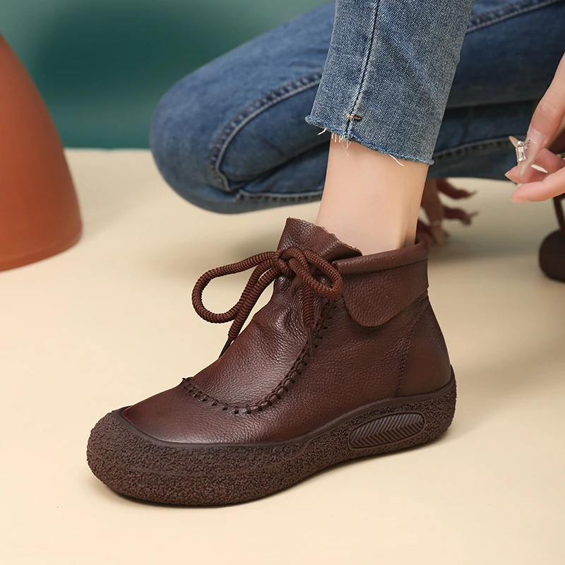 Spring and Autumn Fashion Women's Shoes 2024 New Simple Anti-Slip Lace Up Women's Vulcanized Shoes Solid Color Comfort Shoes
Spring and Autumn Fashion Women's Shoes 2024 New Simple Anti-Slip Lace Up Women's Vulcanized Shoes Solid Color Comfort Shoes