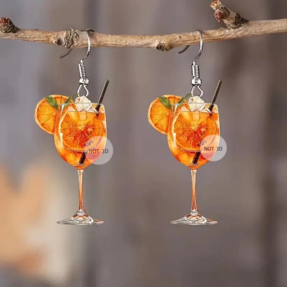 Beer Festival Wine Glass Orange Juice Earrings Fashion 2D Flat Design Earrings Women Party Jewelry Gift Give To Friends
Beer Festival Wine Glass Orange Juice Earrings Fashion 2D Flat Design Earrings Women Party Jewelry Gift Give To Friends