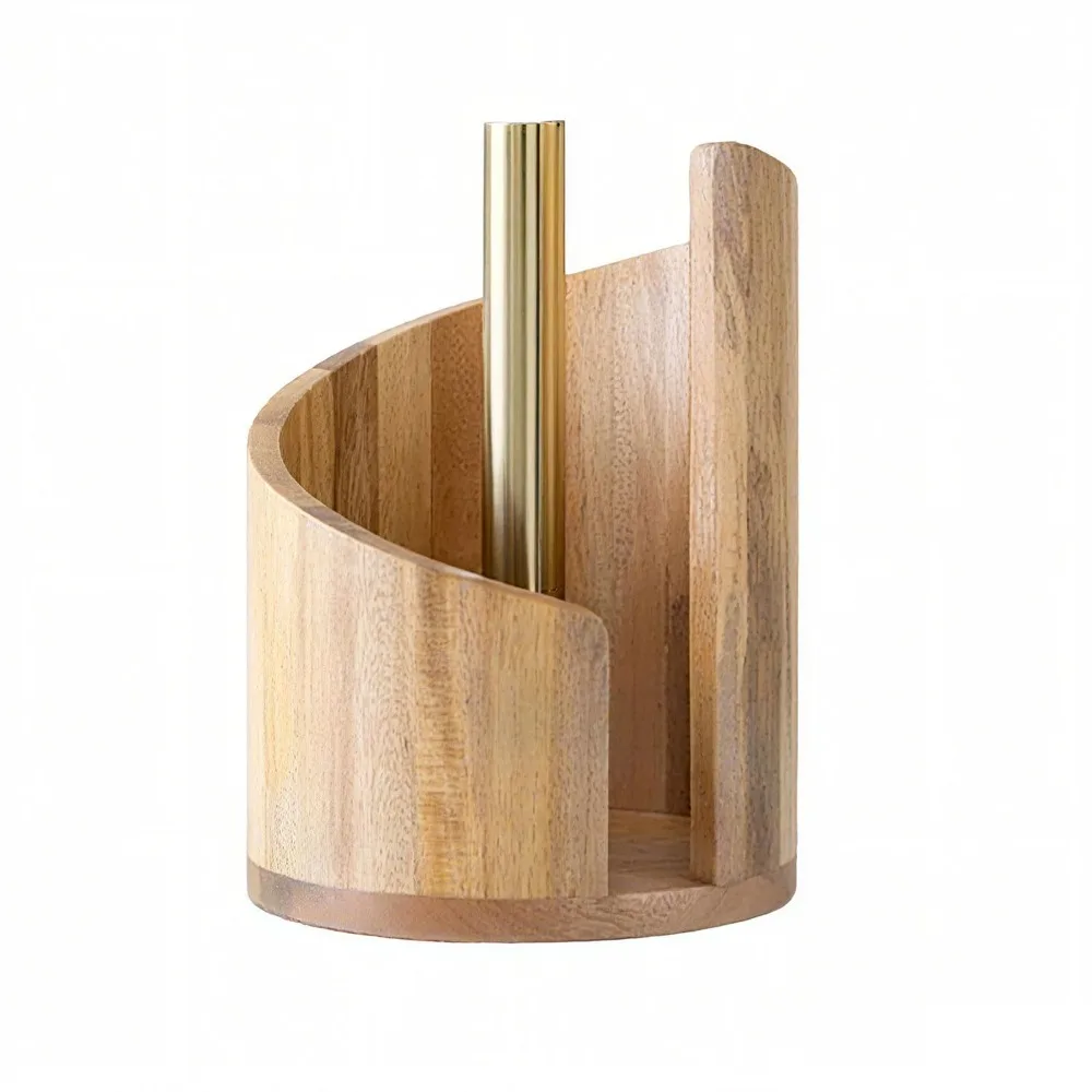 New Design Wooden Paper Towel Holder with Mango Wood Round Base with Iron Holder Mango Wood Stand Tissue Holder Home Decor
New Design Wooden Paper Towel Holder with Mango Wood Round Base with Iron Holder Mango Wood Stand Tissue Holder Home Decor