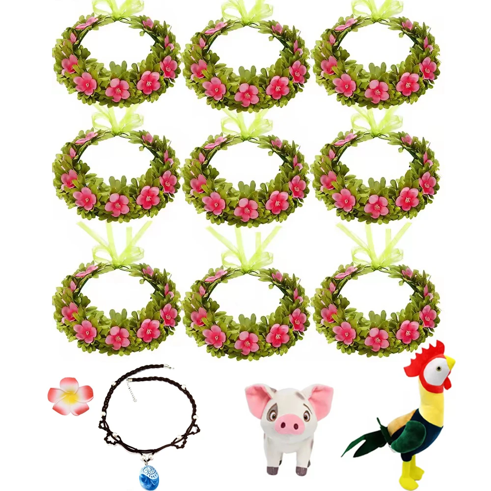 Girls Moana Garland Flower Wreath Headdress Kid Adult Princess Costume Play Accessory Vaiana Floral Headgear Wig
Girls Moana Garland Flower Wreath Headdress Kid Adult Princess Costume Play Accessory Vaiana Floral Headgear Wig